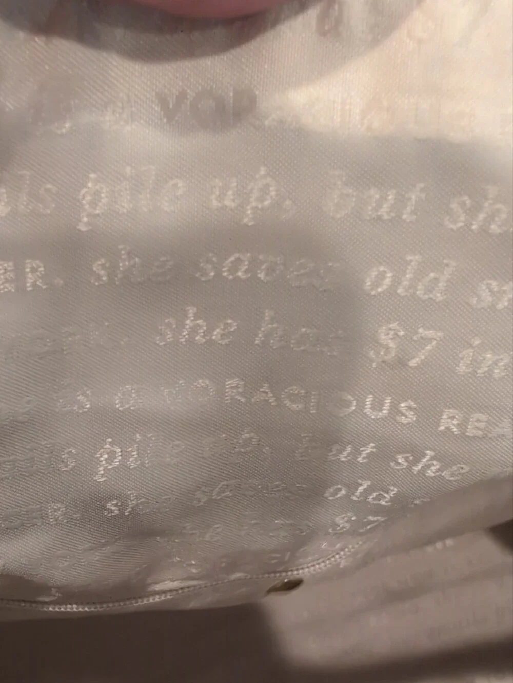 kate spade Mott Street Riley Satchel Bag - Storybook Lining